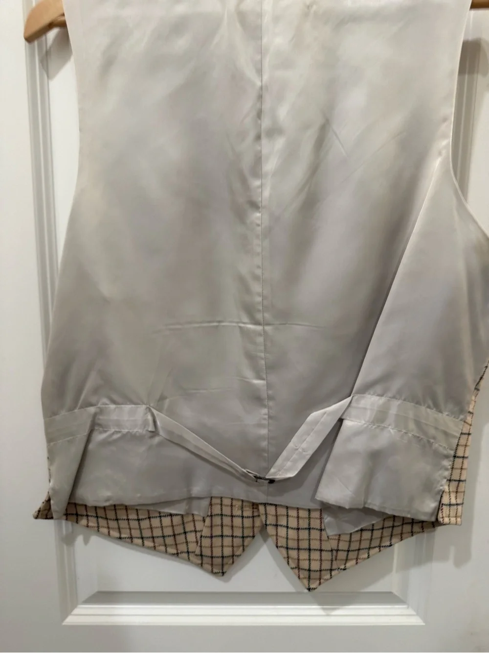 Vintage Polo Ralph Lauren Plaid Windowpane Tweed Vest Heritage